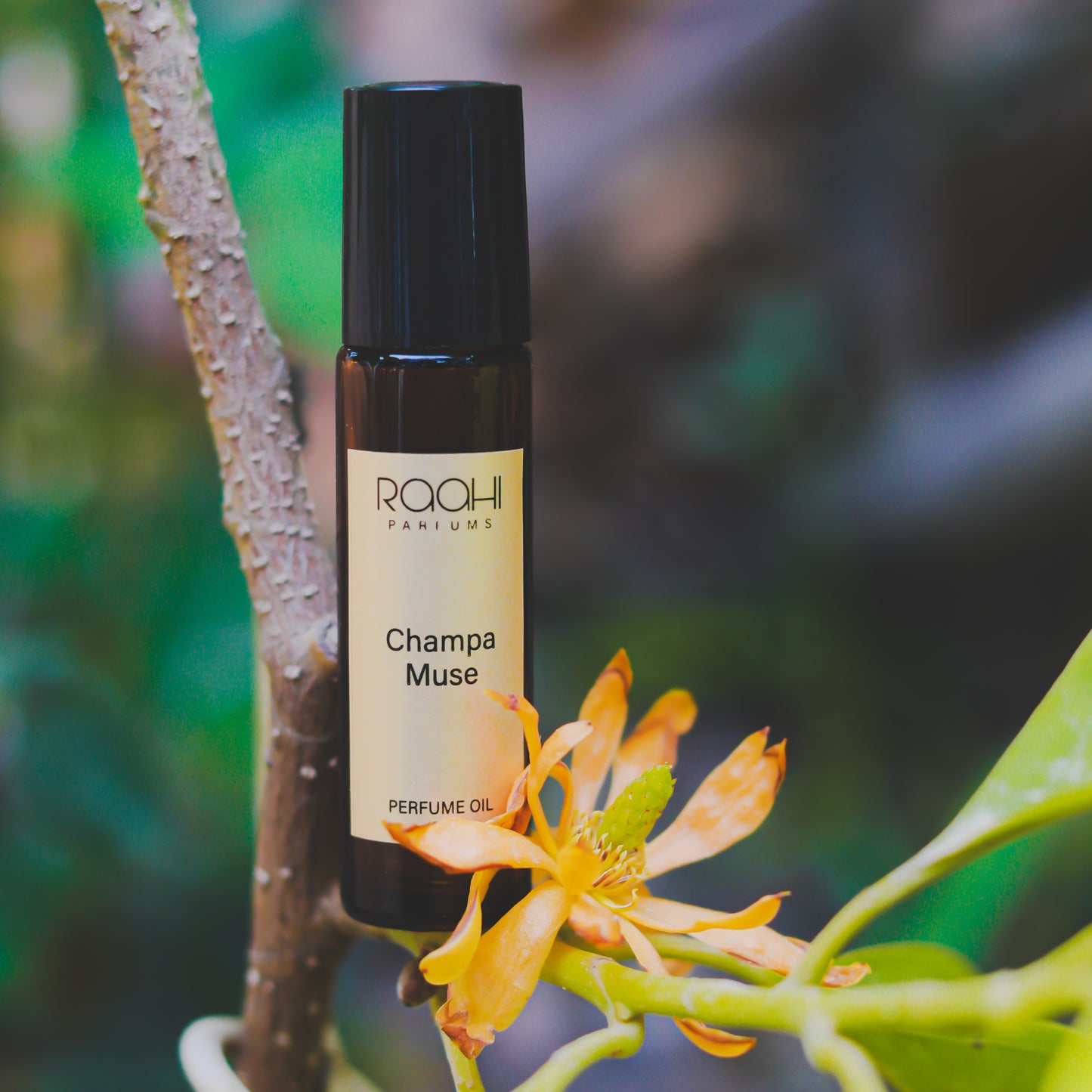 Champa Muse | Champa Attar | 10ml | Handcrafted Fragrance from Kannauj - Raahi Parfums