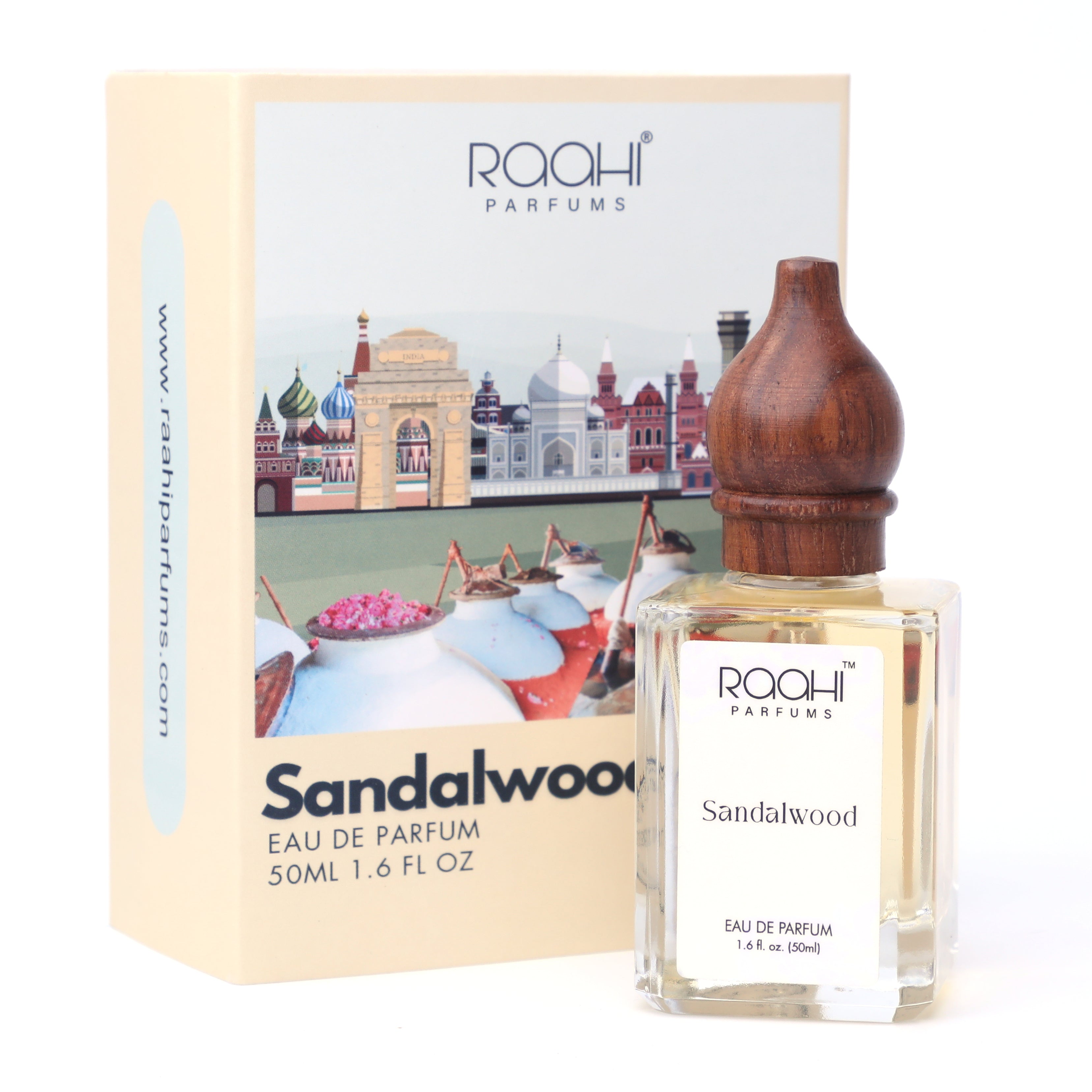 Raahi Parfums Sandalwood Eau De Parfum 50ml