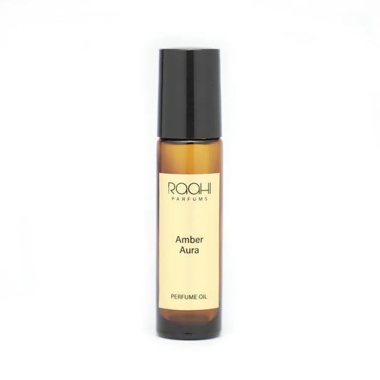 Amber Aura | 10ml | Handcrafted Fragrance from Kannauj - Raahi Parfums