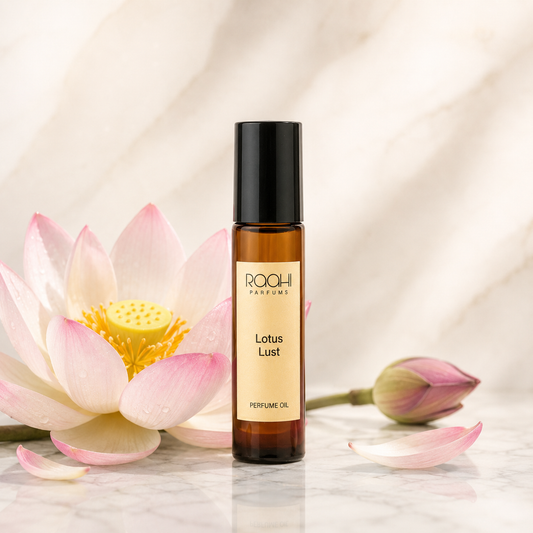 Lotus Lust | Pink Lotus Attar | 10ml | Handcrafted Fragrance from Kannauj
