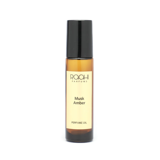 Musk Amber Attar | 10ml | Handcrafted Fragrance from Kannauj - Raahi Parfums
