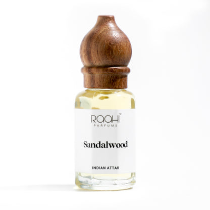 Sandalwood Attar | Authentic Indian Attar | Handcrafted in Kannauj