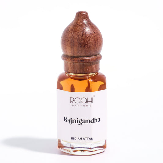 Rajnigandha Attar | Tuberose Attar | 12ml | Handcrafted Fragrance from Kannauj