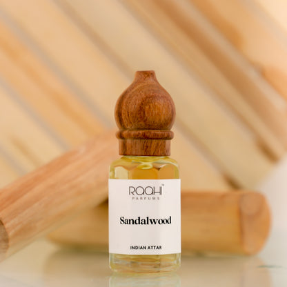Sandalwood Attar | Authentic Indian Attar | Handcrafted in Kannauj