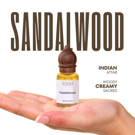 Sandalwood Attar | Authentic Indian Attar | Handcrafted in Kannauj
