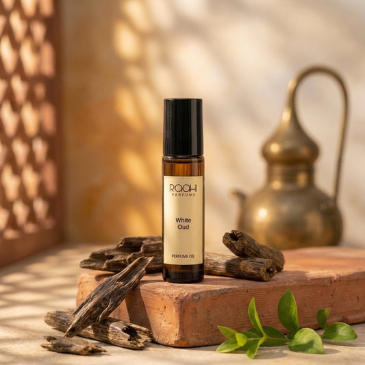 White Oud | 10ml | Handcrafted Fragrance from Kannauj