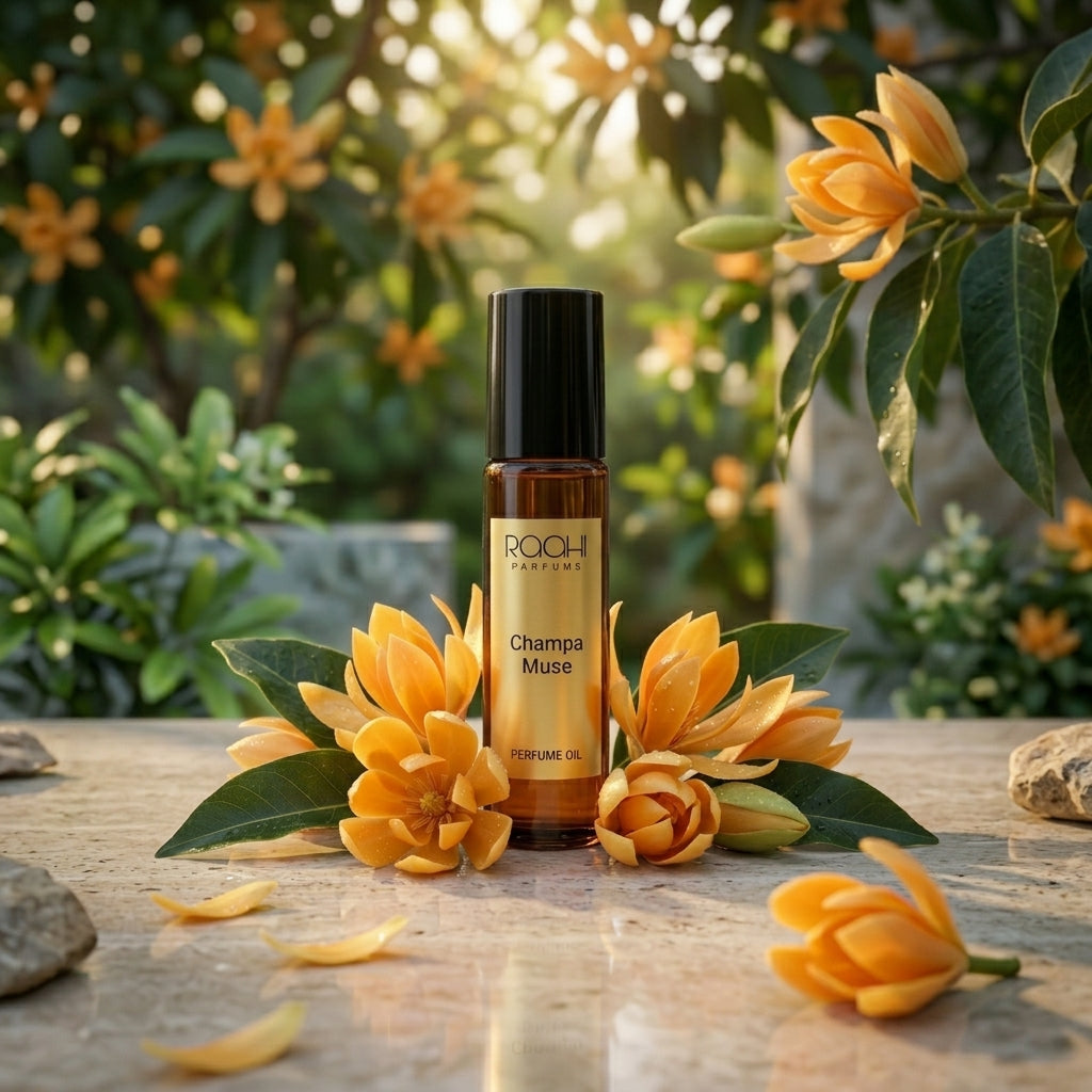 Champa Muse | Champa Attar | 10ml | Handcrafted Fragrance from Kannauj