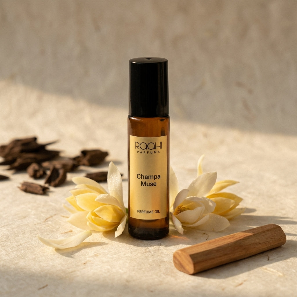 Champa Muse | Champa Attar | 10ml | Handcrafted Fragrance from Kannauj